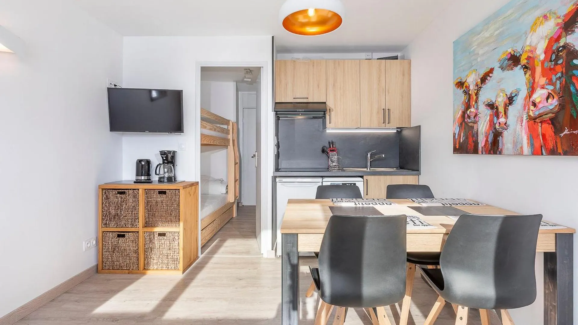 Apartment Studio Renove Avec Wifi Et Casier A Ski, A Deux Pas Des Pistes Et Commerces A Avoriaz - Fr-1-314-216 Morzine
